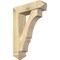 Ekena Millwork Balboa Arts and Crafts Rough Sawn Bracket w/ Offset Brace, Douglas Fir, 6"W x 20"D x 28"H BKT0604X20X28BOA03RDF - alternate 1
